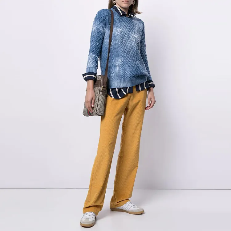 GUCCI Cable knit Tie dye Jumper-1
