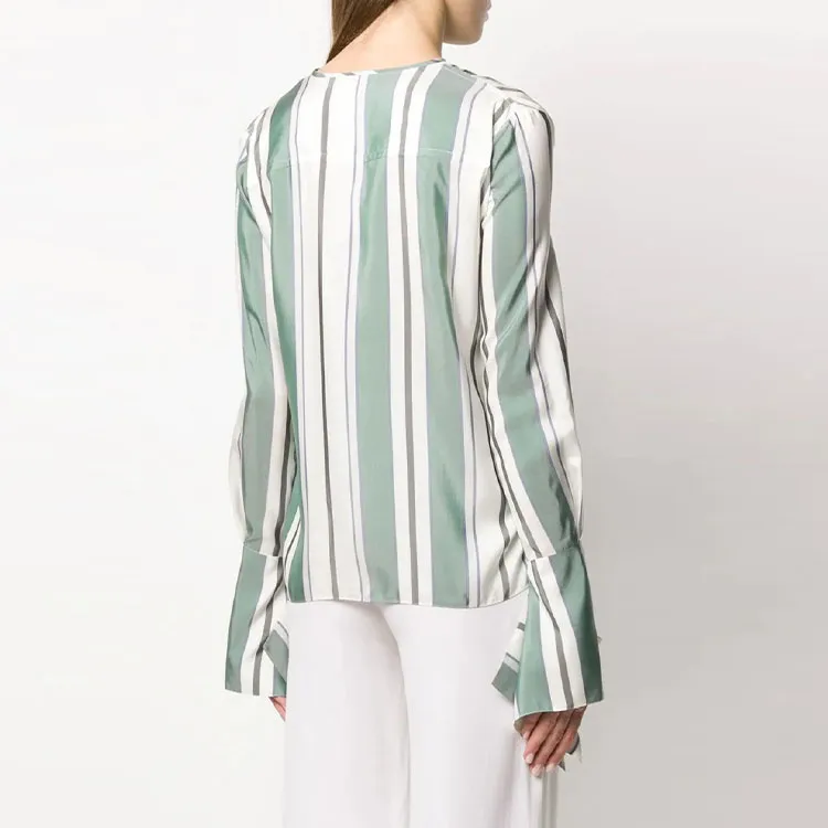 Lanvin Awning Stripe Blouse-2
