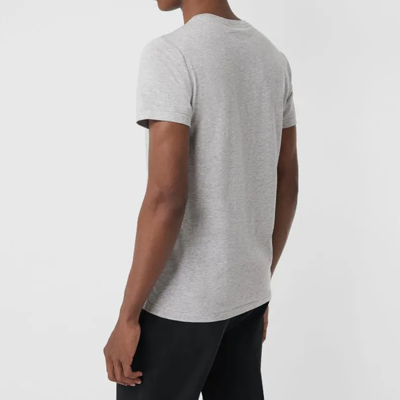 Burberry T Shirts Men Gray-3