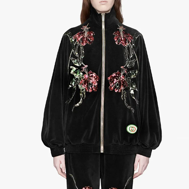 GUCCI Jackets Women's Black-1