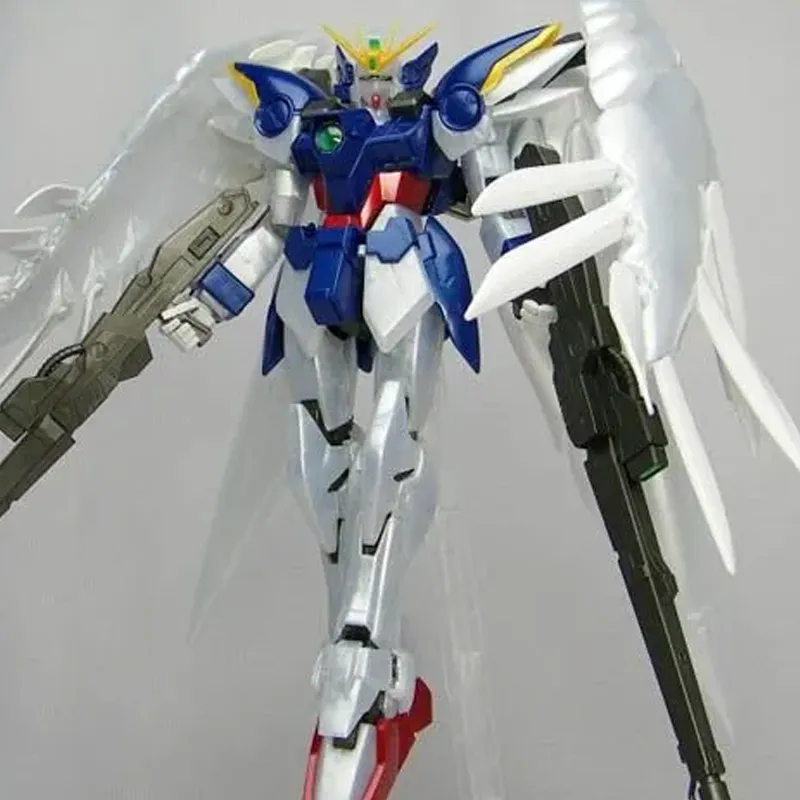 BANDAI MG 1/100 Mobile Suit Gundam Wing  Endless Waltz XXXG 00W0 Wing Gundam Zero EW Edition Model Kits-1