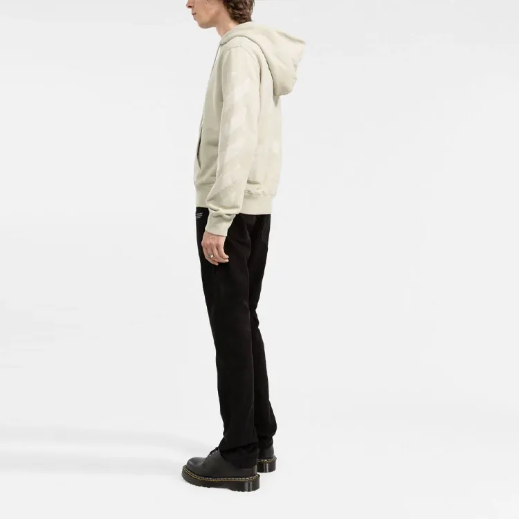 OFF-WHITE FW21 Sweatshirts Men Light Green-2
