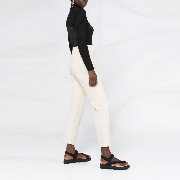 Y 3 FW21 Slim Fit Sweater Women's Black-3