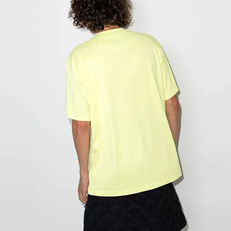 Y 3 T Shirts Unisex Yellow-2