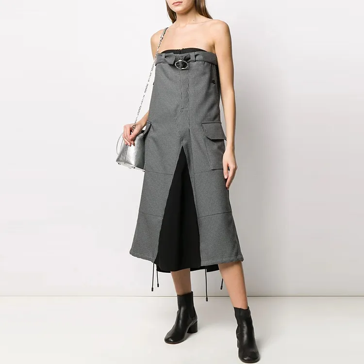 Maison Margiela Sleeveless Dresses Women's Black-1
