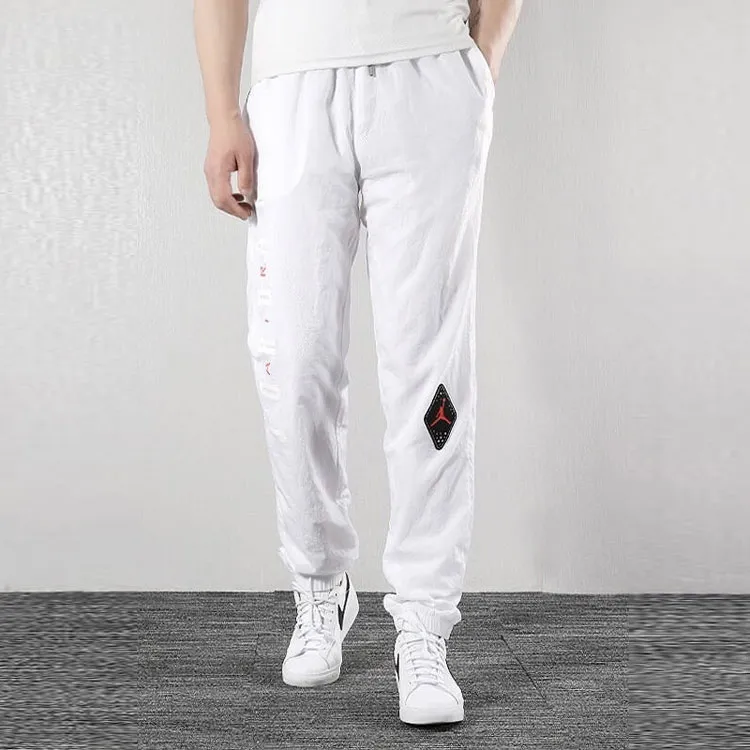 Jordan Legacy AJ 6 Knitted Sweatpants Men White-2