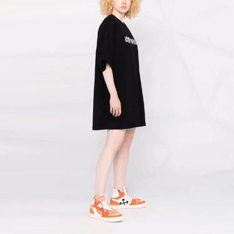 OFF WHITE FW21 Short Sleeved Dress Women's-3
