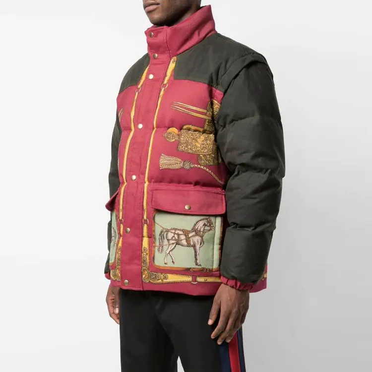 GUCCI Down Jackets Men Red-3