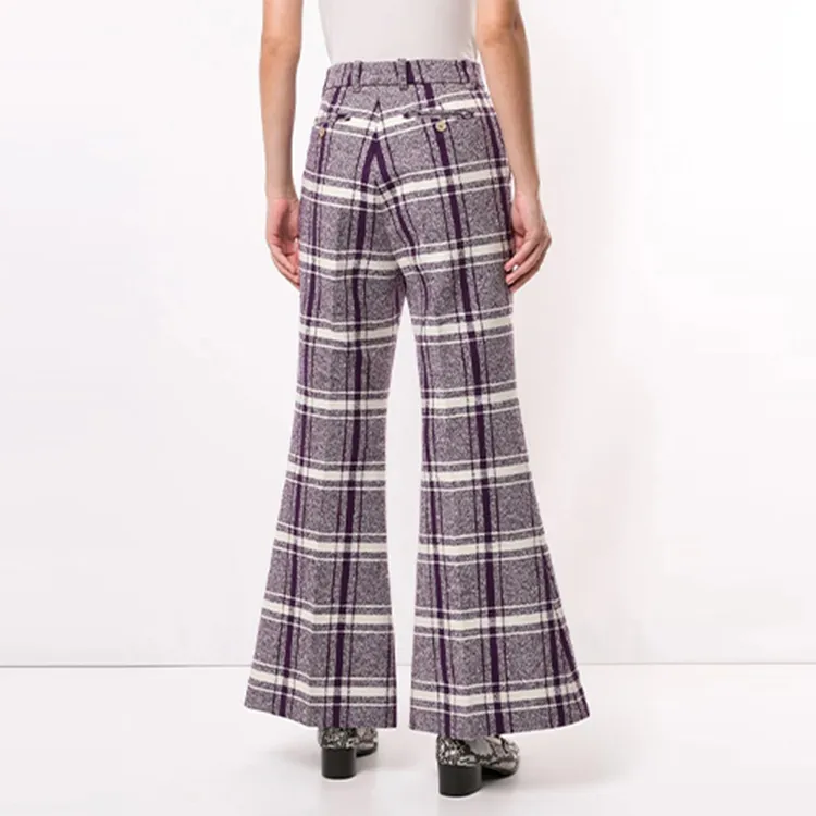 GUCCI Casual Pants Women's Purple-3