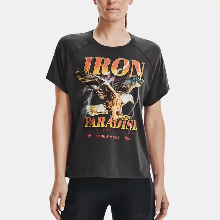 Under Armour T Shirt Women's Jet Ash-2