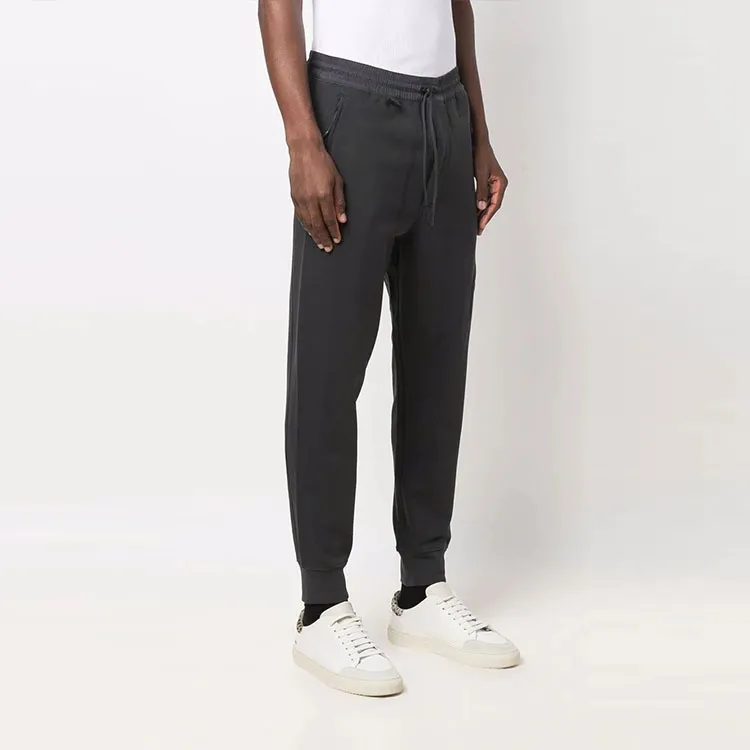 Y 3 Knitted Sweatpants Men Gray-1