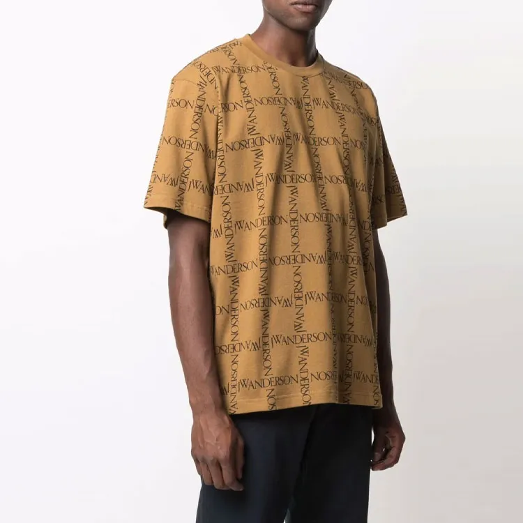 JW Anderson Logo Printed Crewneck T Shirt-1