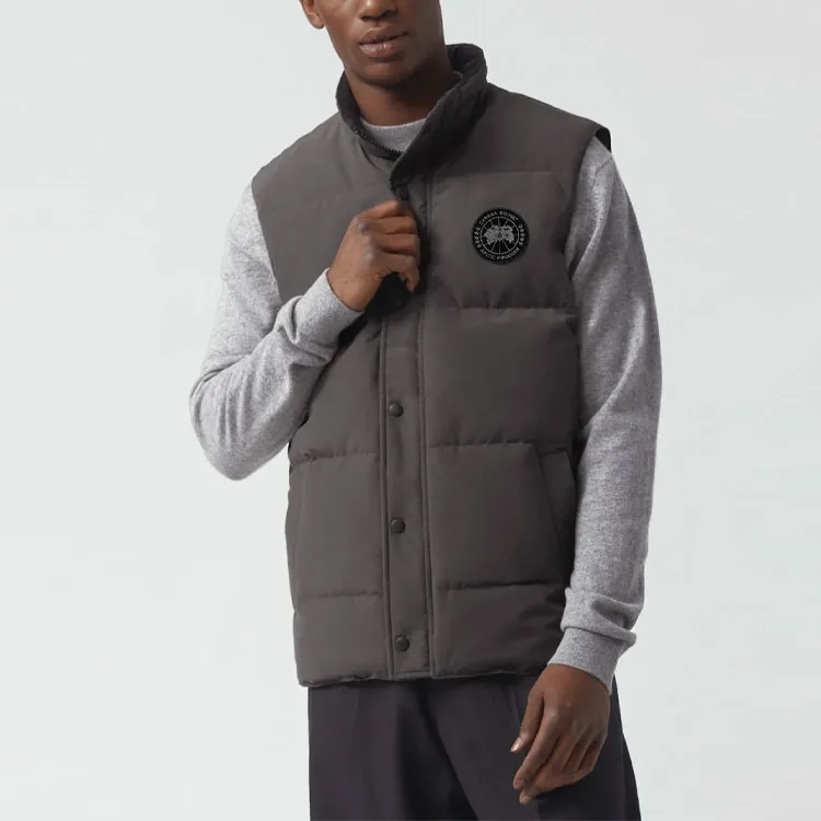 Canada Goose Garson Series Vests Men Gray-2