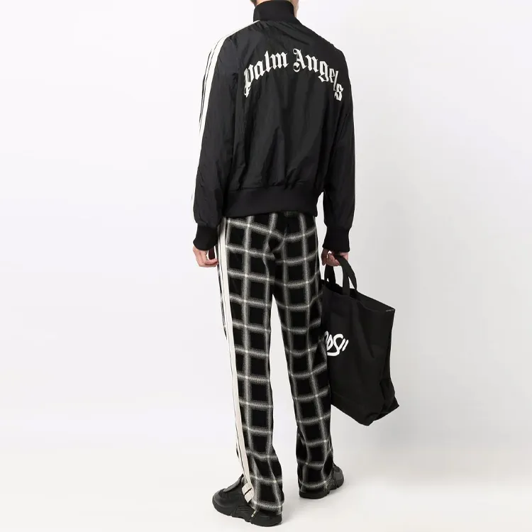 PALM ANGELS Curved Logo Track Jacket-3