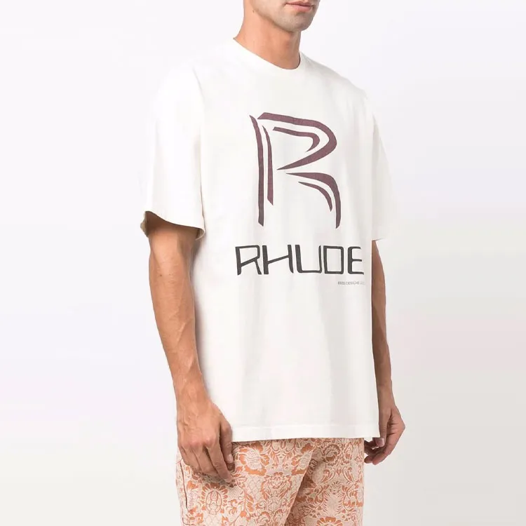 RHUDE T-Shirts Men White-3