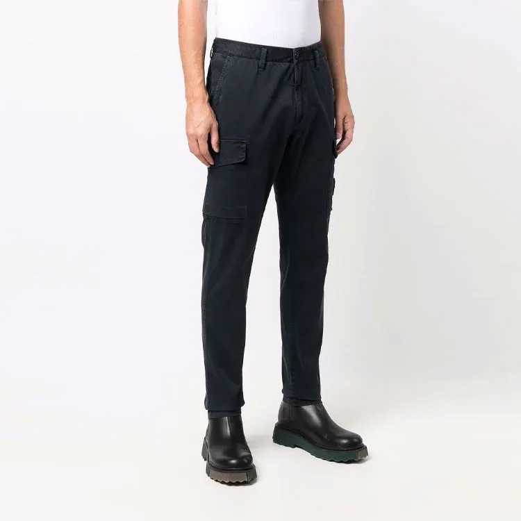 STONE ISLAND Cargo Pants Men Dark Blue-3