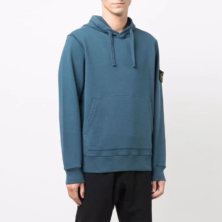 STONE ISLAND Sweatshirts Men Lake Blue Color-2
