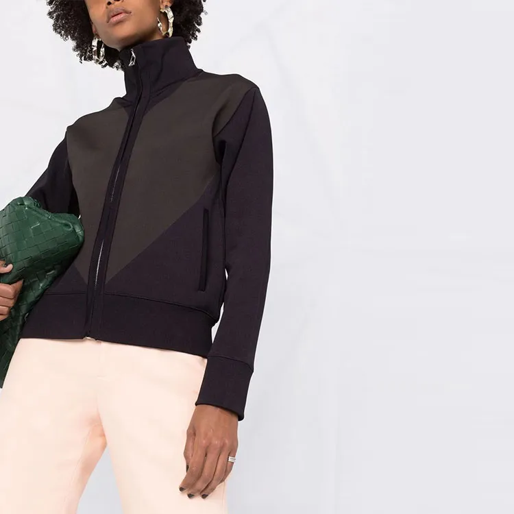 Bottega Veneta Zip Up Color Block Jacket-4
