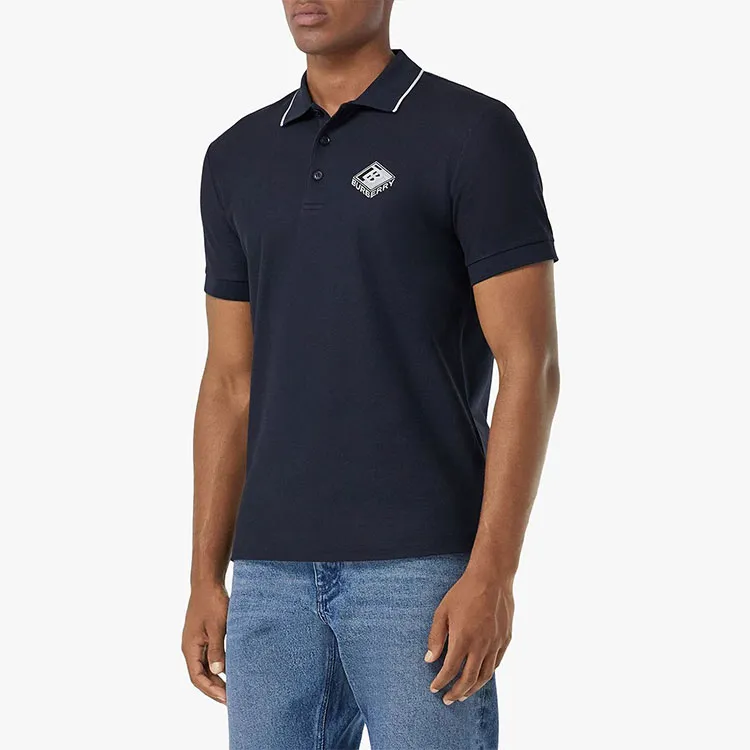 Burberry Logo Graphic Pique Polo-2