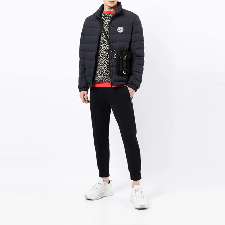 FANSIZHE Puffer Jacket Men's Blue-1