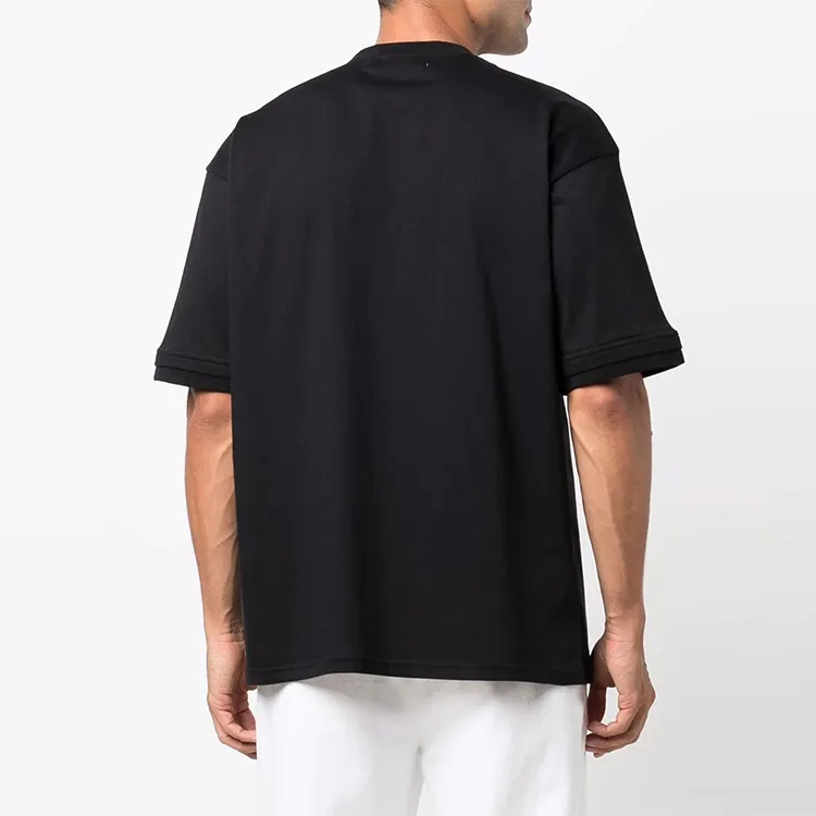 AMBUSH Chain Collar Detailed Crewneck T Shirt-4