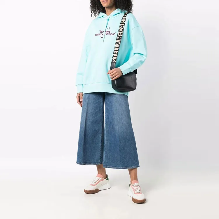Stella McCartney Logo Printed Drawstring Hoodie-1