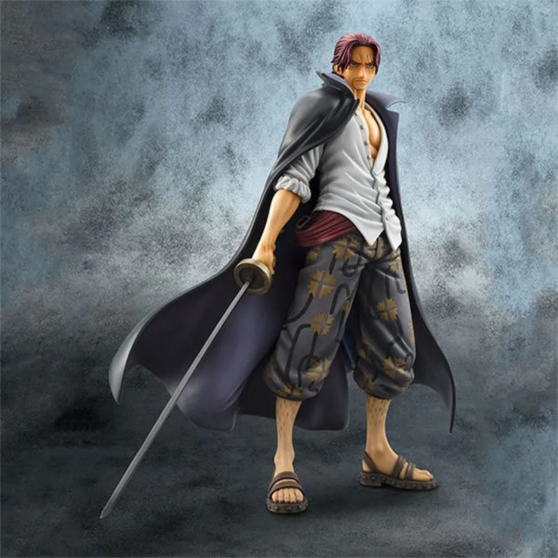MegaHouse Shanks Pop One Piece Neo Dx Red Hair Jack Reissued Version Scale Figures 25cm-3