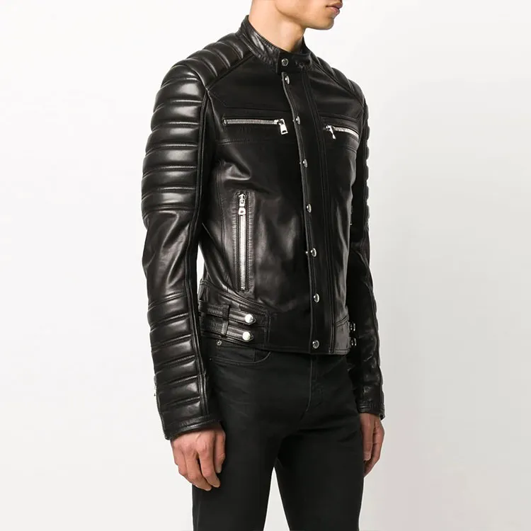 BALMAIN Jackets Men Black-3