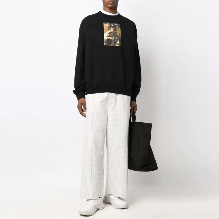 OFF WHITE Caravaggio Boy Crew Sweatshirt-1
