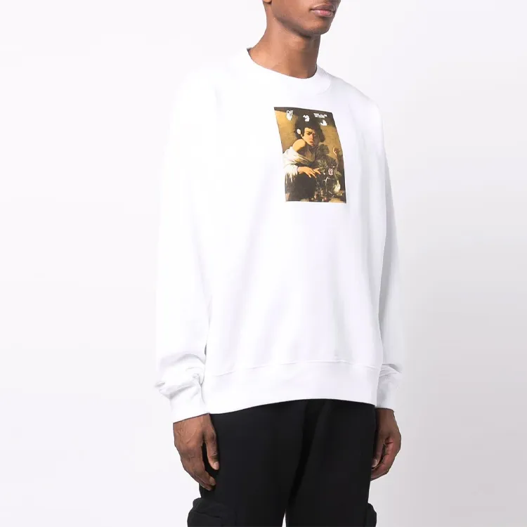 OFF WHITE FW21 Sweatshirts Men White-2