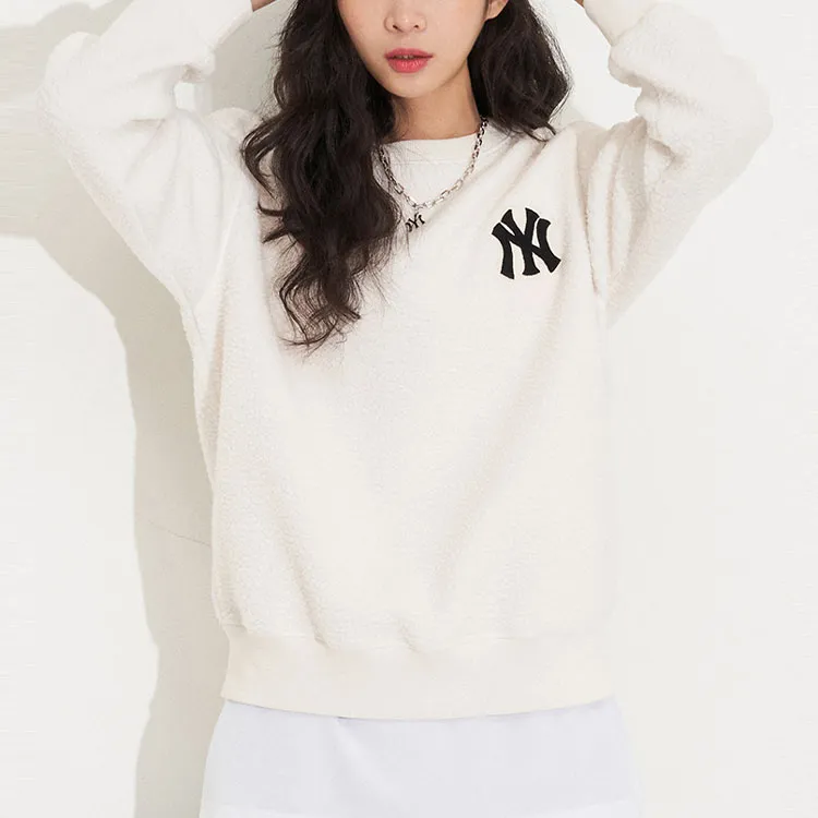 MLB Sweatshirts Unisex Cream-1