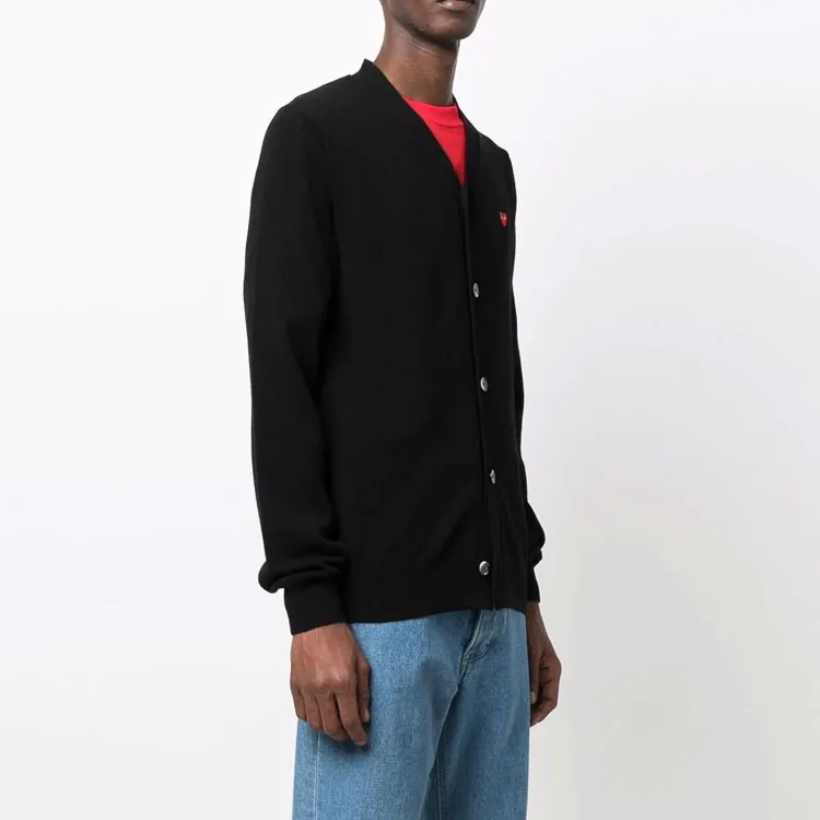 CDG Play Sweaters Men Black-3