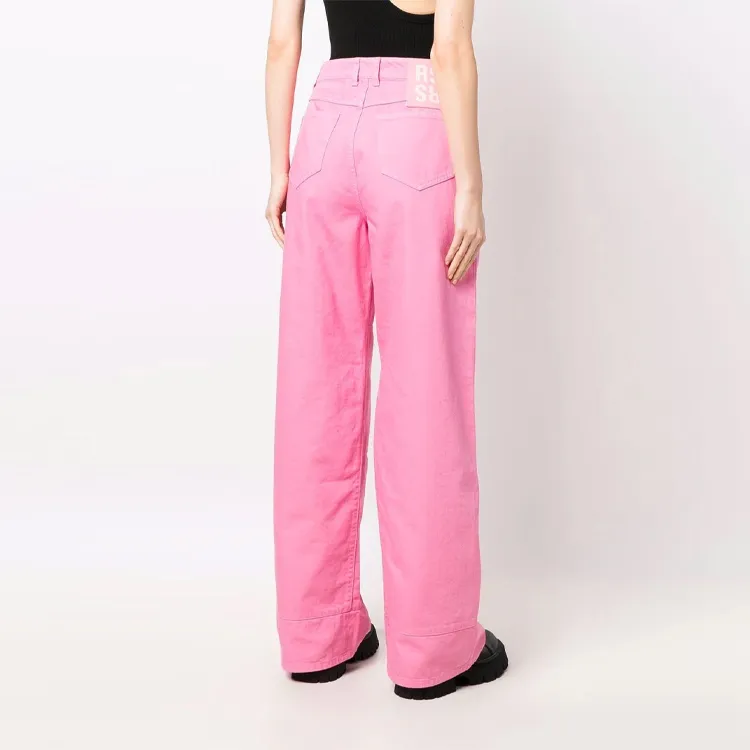 RAF SIMONS Jeans Unisex Pink-2
