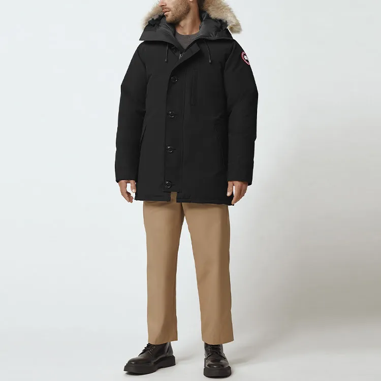 Canada Goose Down Jacket Men's Black-3