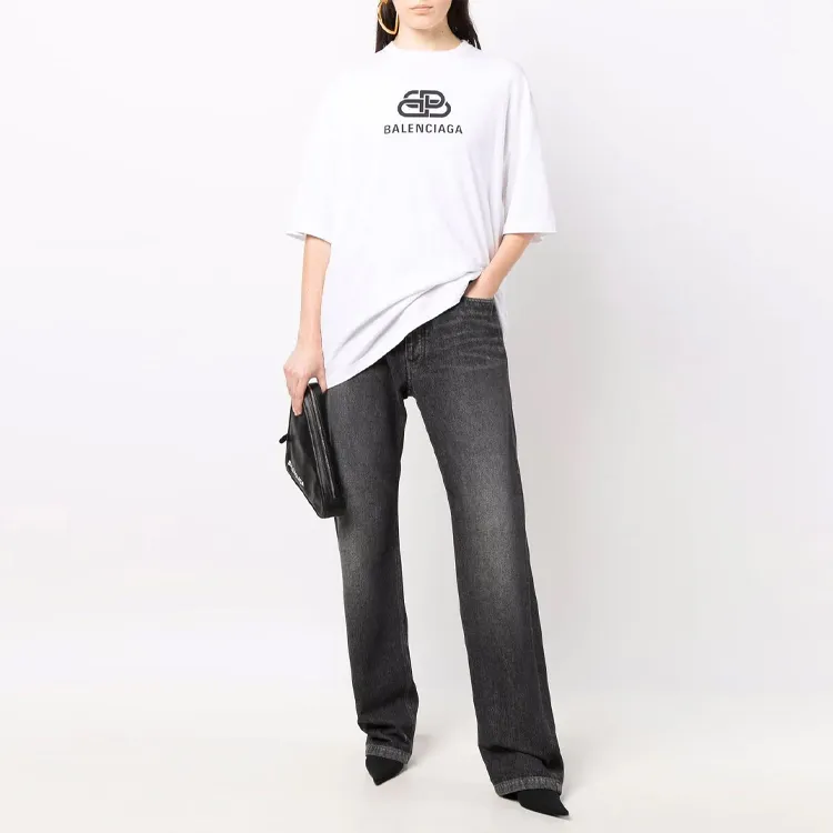 Balenciaga Jeans Men Gray-2