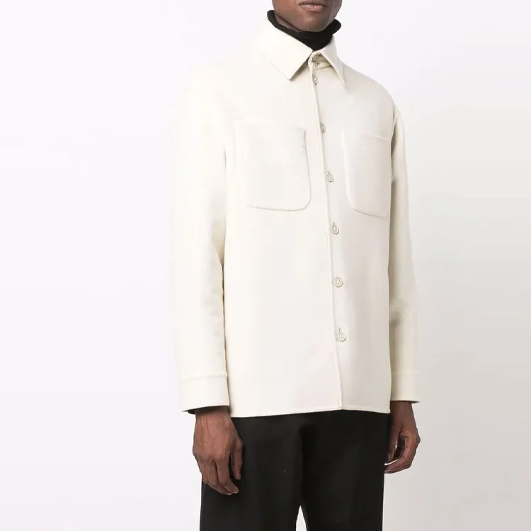 FENDI Jackets Coats Men's White-2