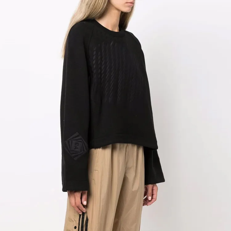 Y 3 Sweatshirts Women's Black-2