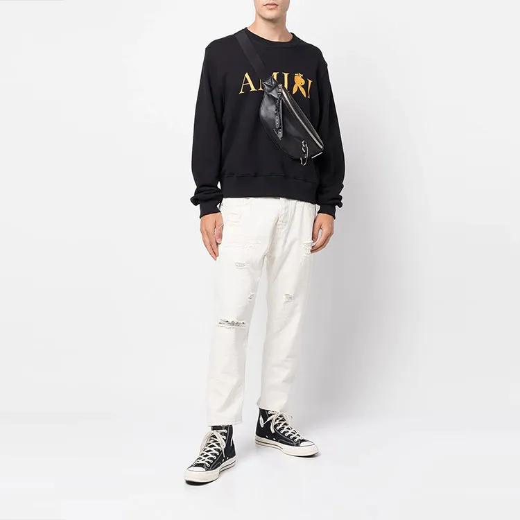 AMIRI Reverse Bunny Crew-1