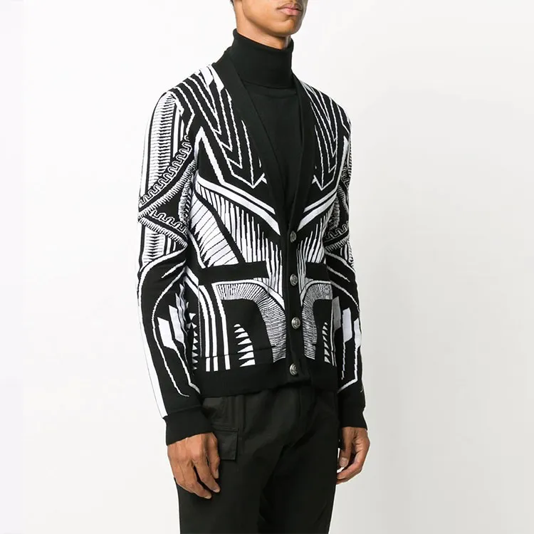 BALMAIN FW21 Knitwear Men's Black-3