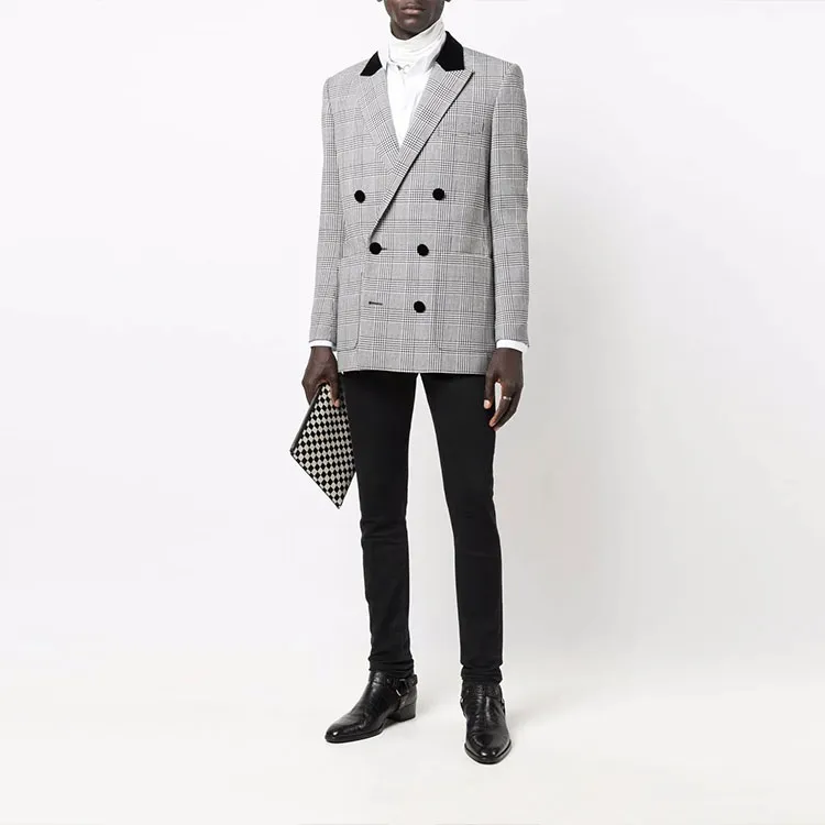 BALMAIN Business Suits Men Black-2