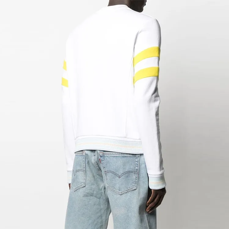 BALMAIN Sweatshirts Men White-3