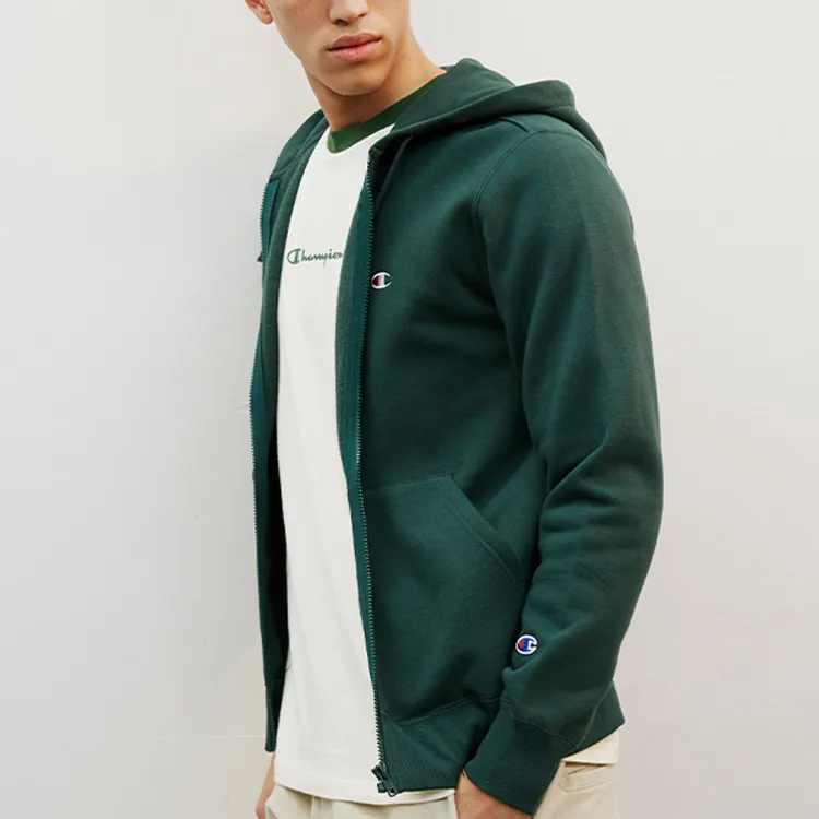 Champion Sweatshirts Unisex Dark Green-3