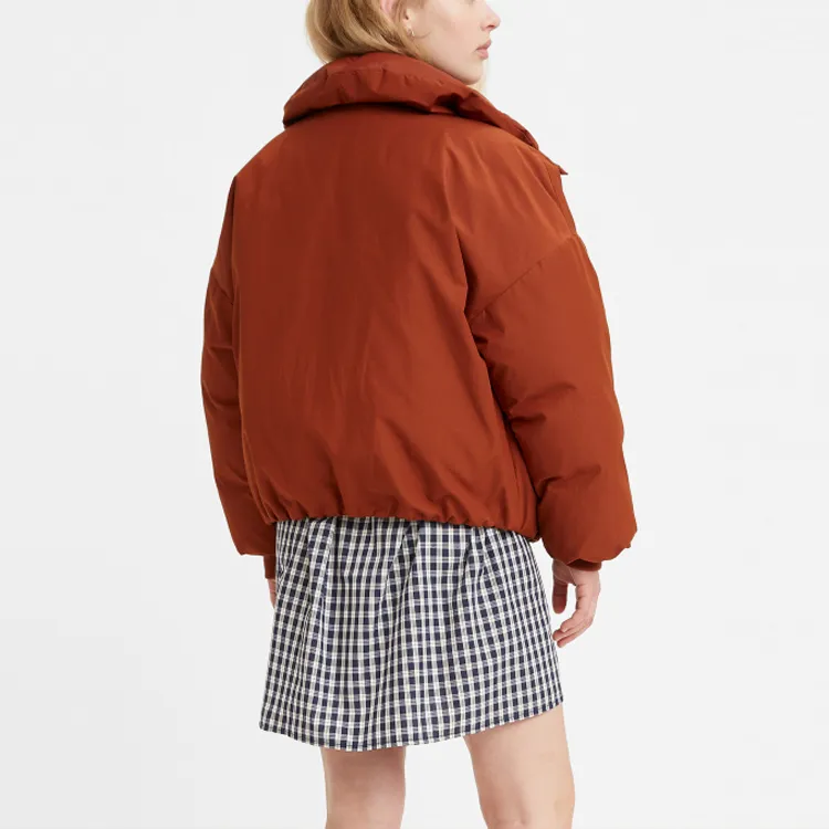 Levi's Down Jacket Winter Women's Red-1