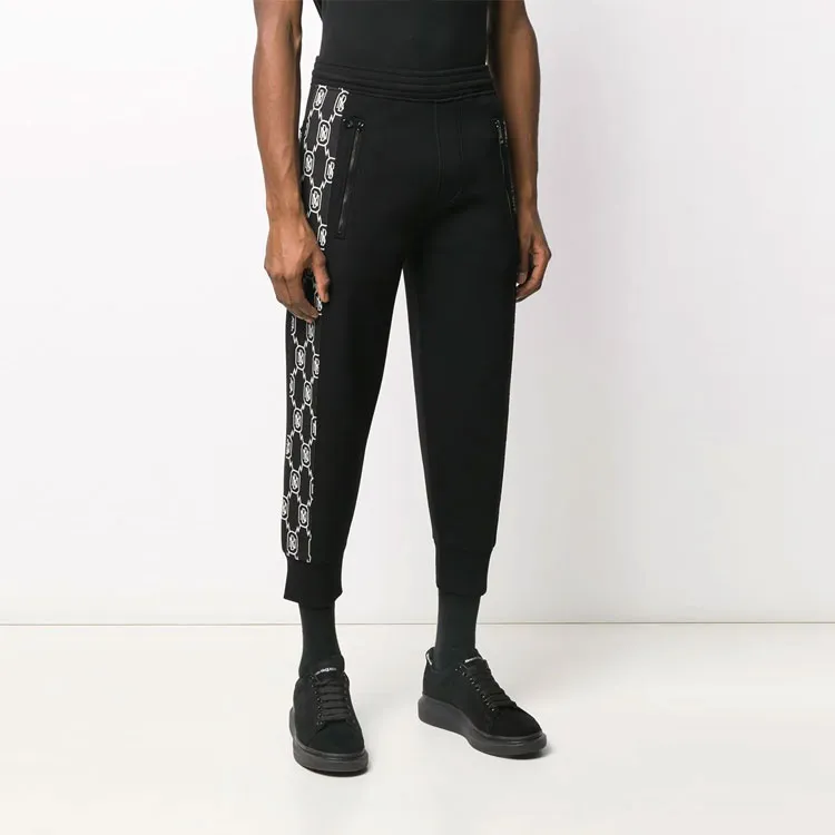 Neil Barrett Knitted Sweatpants Men Black-2