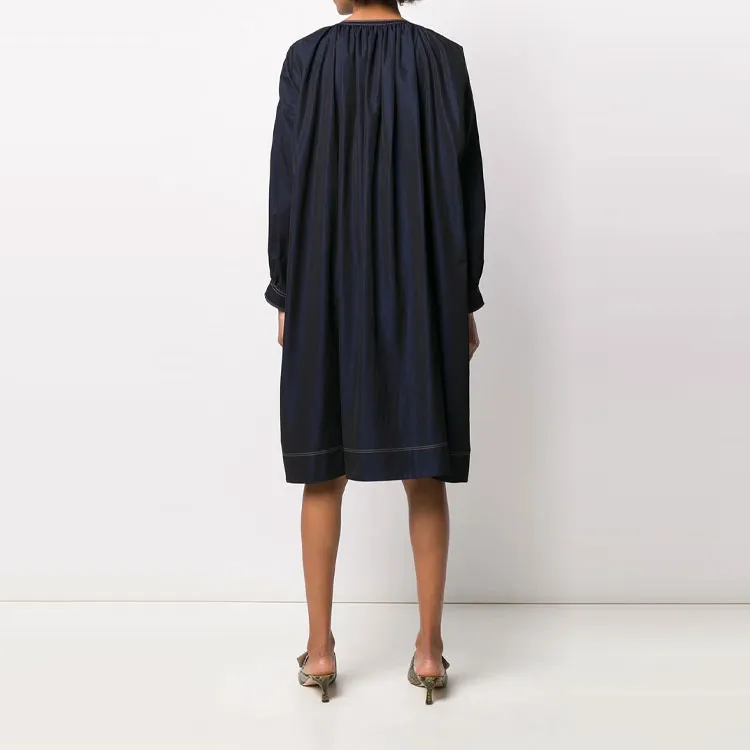 Givenchy Button Detailed Midi Dress-2