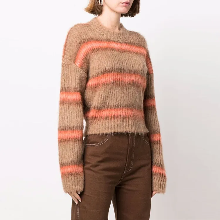 KENZO FW21 Cashmere Sweater Women's Umber-2