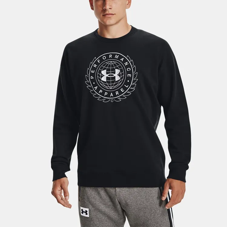 Under Armour Rival Sweatshirts Men Black-3