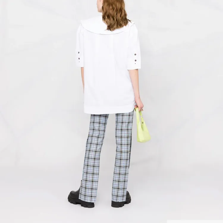 GANNI Shirts Women's White-3