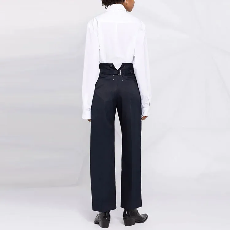 Maison Margiela Casual Pants Women's Navy-2