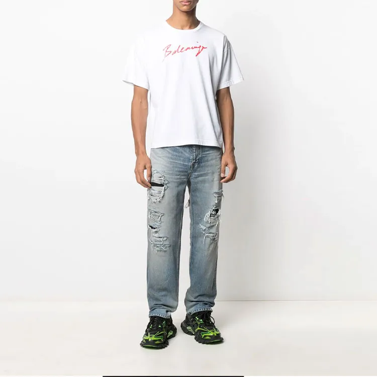 Balenciaga Jeans Men Blue-1